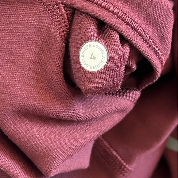 Lululemon Wunder Under High-Rise Tight 25" *Lunar New Year Garnet  Sz 4 - Picture 9 of 9